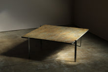 Load image into Gallery viewer, Poul Kjærholm &quot;Pk 61&quot; Slate Top Coffee Table for Fritz Hansen, 1980s
