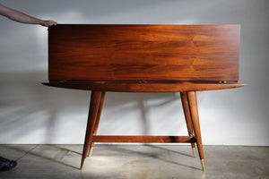 Gio Ponti 'Model 2134' "Flip-Top" Console Table for Singer & Sons, 1950s