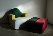 Load image into Gallery viewer, Pierre Charpin Modular &quot;Slice&quot; Lounge Chair and Ottoman for Ligne Roset, 1998
