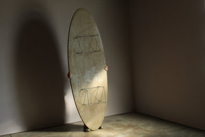 Charles & Ray Eames Early ETR "Surfboard" Coffee Table, 1950s