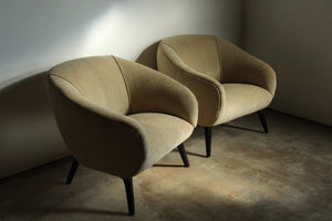 Sherman Bertram Sculptural Lounge Chairs, 1940s