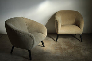 Sherman Bertram Sculptural Lounge Chairs, 1940s