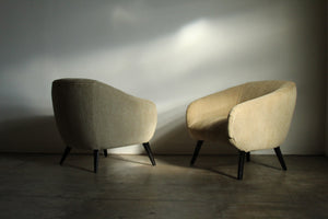 Sherman Bertram Sculptural Lounge Chairs, 1940s