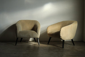 Sherman Bertram Sculptural Lounge Chairs, 1940s