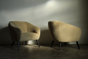 Sherman Bertram Sculptural Lounge Chairs, 1940s