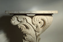 Load image into Gallery viewer, Frances Elkins Sculptured Plaster Console Tables, A Pair, 1952
