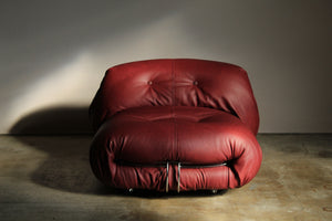 Very Early Production "Soriana" Lounge Chair by Afra & Tobia Scarpa for Cassina, 1970s