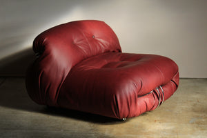 Very Early Production "Soriana" Lounge Chair by Afra & Tobia Scarpa for Cassina, 1970s