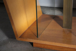 Early Vladimir Kagan Custom Floor Lamp Table for Kagan-Dreyfus, 1950s