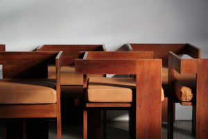 Gerrit Rietveld Style Modernist Dining Chairs, 1930s