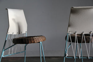 Tony Paul Rare Side Chairs, 1950s