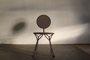 French Garden Chair in the Manner of Mathieu Matégot, 1950s