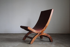 1970s Clara Porset Style Mexican Butaque Chair