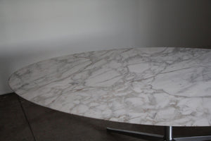 1970s Florence Knoll 96" Marble Dining Table