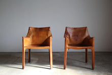Load image into Gallery viewer, Mario Bellini Cab Armchairs for Cassina, 1980s
