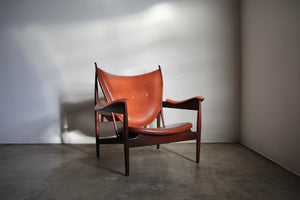 Finn Juhl Chieftain Chair in Mahogany by Interior Crafts, 1990s