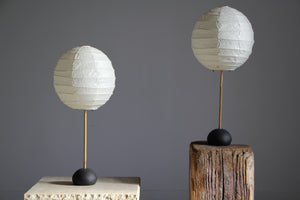 Isamu Noguchi Akari Bamboo Table Lamps 1990s - A Pair
