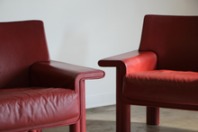 Load image into Gallery viewer, Afra &amp; Tobia Scarpa Lounge Chairs - a Pair
