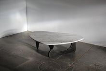 Load image into Gallery viewer, Early &quot;IN-50&quot; Coffee Table by Isamu Noguchi with Custom Carrara Marble Top, 1950s
