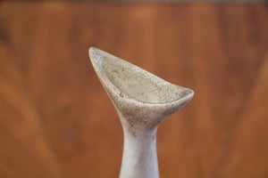 Sculptural Bisque Vase by Malcolm Leland, 1960s