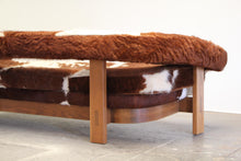 Load image into Gallery viewer, Brazilian Cowhide Gondola Sofa by Jules Heumann
