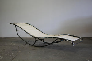 Early Walter Lamb Bronze Rocking Chaise