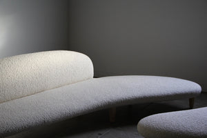 Isamu Noguchi Freeform Sofa and Ottoman