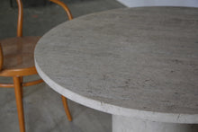 Load image into Gallery viewer, Italian Travertine Dining Table 1970s
