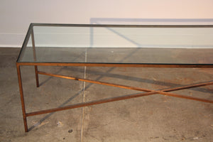 Mexican Modernist Bronze Coffee Table