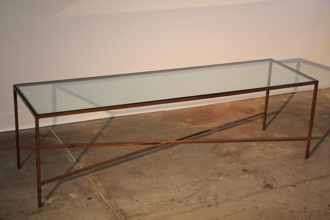Mexican Modernist Bronze Coffee Table