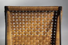 Load image into Gallery viewer, Michael Van Beuren Woven Palm Lounge Chair, 1940s

