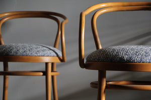 Thonet B9 Upholstered Dining Chairs for Stendig, 1970s