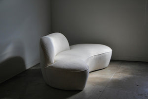 Vladimir Kagan “Zoe” Serpentine Sofa for American Leather, 2000s